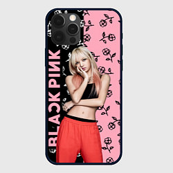 Чехол для iPhone 12 Pro Blackpink - Lalisa, цвет: 3D-черный