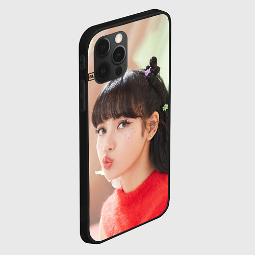 Чехол iPhone 12 Pro Blackpink Lisa / 3D-Черный – фото 2