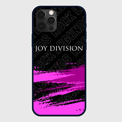 Чехол для iPhone 12 Pro Joy Division rock legends: символ сверху, цвет: 3D-черный