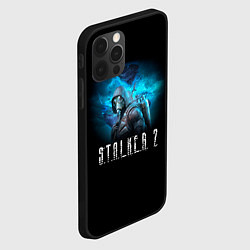 Чехол для iPhone 12 Pro Сталкер - радиация, цвет: 3D-черный — фото 2