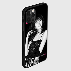 Чехол для iPhone 12 Pro Blackpink lovely Lisa, цвет: 3D-черный — фото 2
