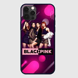 Чехол для iPhone 12 Pro Kpop Blackpink, цвет: 3D-черный