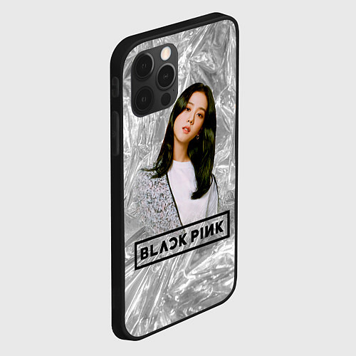 Чехол iPhone 12 Pro Jisoo BlackPink / 3D-Черный – фото 2