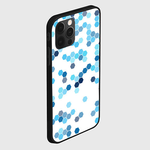 Чехол iPhone 12 Pro Mood blue / 3D-Черный – фото 2