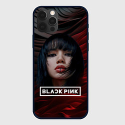 Чехол iPhone 12 Pro Blackpink red and black