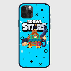 Чехол для iPhone 12 Pro 8bit ghost skin, цвет: 3D-черный