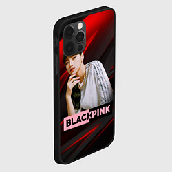 Чехол для iPhone 12 Pro Lisa Blackpink kpop, цвет: 3D-черный — фото 2