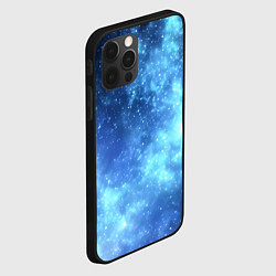 Чехол для iPhone 12 Pro Яркие звёзды в космосе, цвет: 3D-черный — фото 2