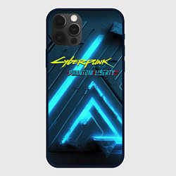 Чехол для iPhone 12 Pro Cyberpunk neon style, цвет: 3D-черный