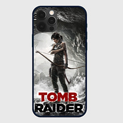 Чехол для iPhone 12 Pro Rise of the tomb rider, цвет: 3D-черный