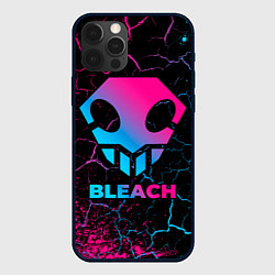 Чехол для iPhone 12 Pro Bleach - neon gradient, цвет: 3D-черный