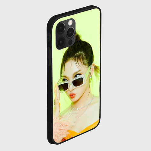 Чехол iPhone 12 Pro НинНин - Aespa / 3D-Черный – фото 2