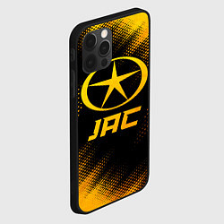 Чехол для iPhone 12 Pro JAC - gold gradient, цвет: 3D-черный — фото 2