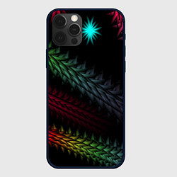 Чехол для iPhone 12 Pro Звездный салют, цвет: 3D-черный