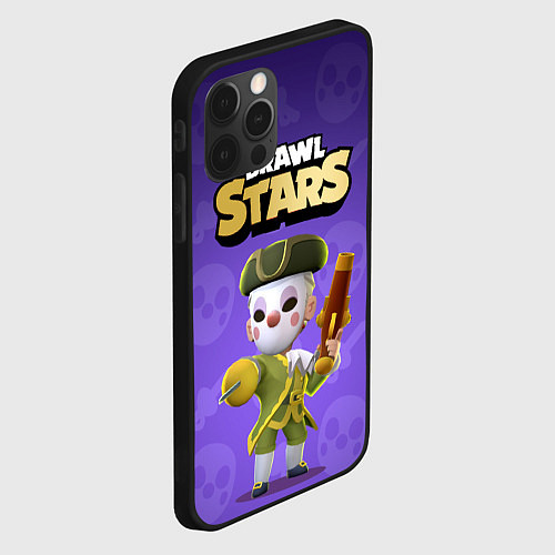 Чехол iPhone 12 Pro Barqley Brawl stars / 3D-Черный – фото 2