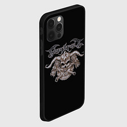 Чехол для iPhone 12 Pro Finntroll, цвет: 3D-черный — фото 2