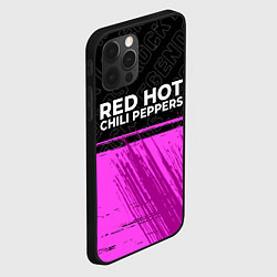 Чехол для iPhone 12 Pro Red Hot Chili Peppers rock legends: символ сверху, цвет: 3D-черный — фото 2