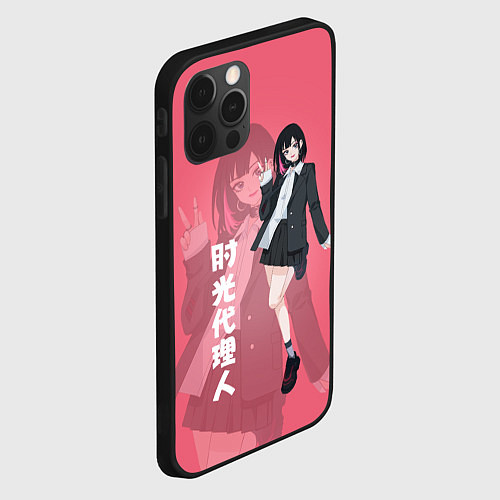 Чехол iPhone 12 Pro Ling Qiao / 3D-Черный – фото 2