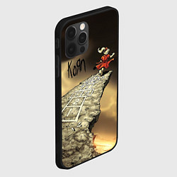 Чехол для iPhone 12 Pro Korn обложка альбома Follow the Leader, цвет: 3D-черный — фото 2