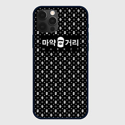 Чехол для iPhone 12 Pro Dope street market Korea, цвет: 3D-черный