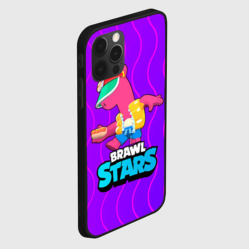 Чехол iPhone 12 Pro Doug Brawl Stars / 3D-Черный – фото 2