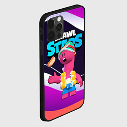 Чехол для iPhone 12 Pro Даг с хотдогом - Brawl Stars, цвет: 3D-черный — фото 2