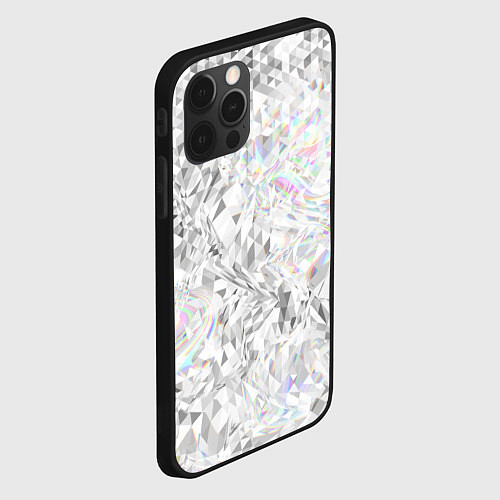 Чехол iPhone 12 Pro Бриллиант в воде / 3D-Черный – фото 2