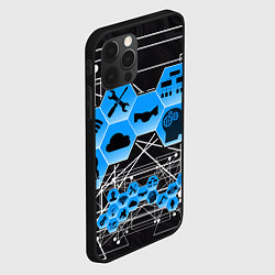 Чехол для iPhone 12 Pro Виртуальный мир, цвет: 3D-черный — фото 2