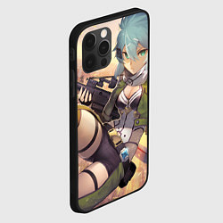 Чехол для iPhone 12 Pro Sword Art Online Сино Асада, цвет: 3D-черный — фото 2