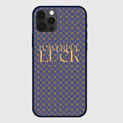 Чехол для iPhone 12 Pro Powerful Luck, цвет: 3D-черный