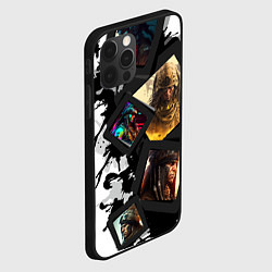 Чехол для iPhone 12 Pro Вождь Апачи, цвет: 3D-черный — фото 2