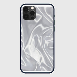 Чехол для iPhone 12 Pro White Silk, цвет: 3D-черный