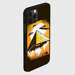 Чехол для iPhone 12 Pro Pyramid launch, цвет: 3D-черный — фото 2