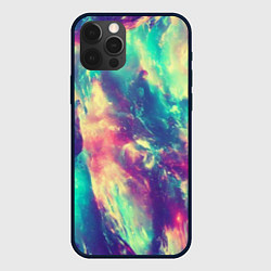 Чехол для iPhone 12 Pro Яркая футболка кислота, цвет: 3D-черный