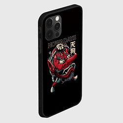 Чехол для iPhone 12 Pro Демон японии, цвет: 3D-черный — фото 2