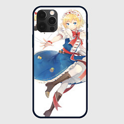 Чехол для iPhone 12 Pro Touhou Project Алиса Маргатройд, цвет: 3D-черный