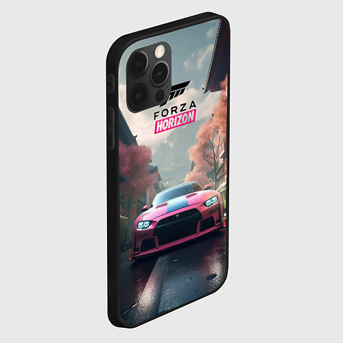 Чехол iPhone 12 Pro Forza horizon game / 3D-Черный – фото 2