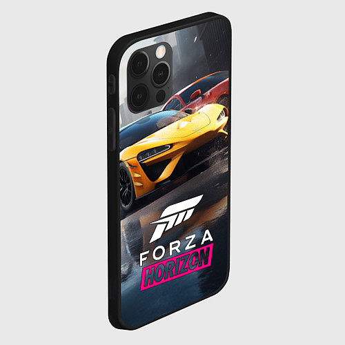 Чехол iPhone 12 Pro Forza Horizon / 3D-Черный – фото 2