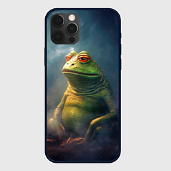 Чехол для iPhone 12 Pro Пепе лягушка, цвет: 3D-черный