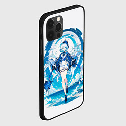 Чехол для iPhone 12 Pro Фурина Фокалорс Геншин Импакт, цвет: 3D-черный — фото 2