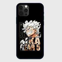 Чехол для iPhone 12 Pro Luffy Gear 5 Луффи, цвет: 3D-черный