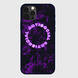 Чехол для iPhone 12 Pro Antisocial, цвет: 3D-черный