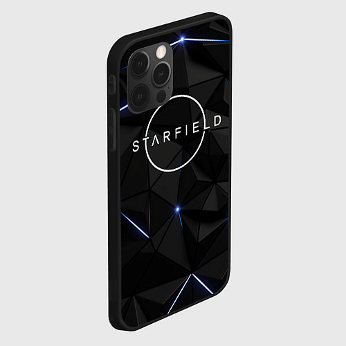 Чехол iPhone 12 Pro Stafield logo black / 3D-Черный – фото 2