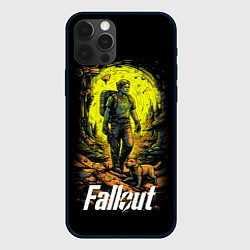 Чехол для iPhone 12 Pro Fallout poster, цвет: 3D-черный