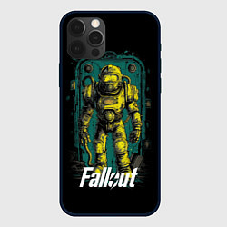 Чехол для iPhone 12 Pro Fallout poster style, цвет: 3D-черный