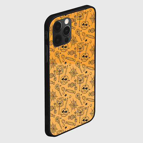 Чехол iPhone 12 Pro Хэлчупики / 3D-Черный – фото 2