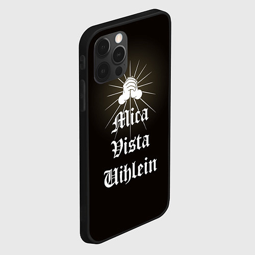 Чехол iPhone 12 Pro Mica vista uihlein - Dark and Darker holy purifica / 3D-Черный – фото 2