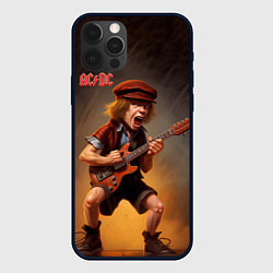 Чехол для iPhone 12 Pro ACDC art, цвет: 3D-черный