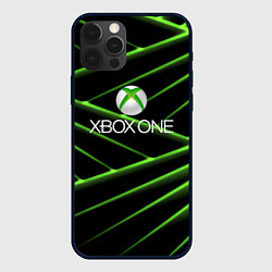 Чехол для iPhone 12 Pro Xbox game pass line, цвет: 3D-черный