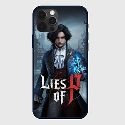 Чехол для iPhone 12 Pro Pinocchio lies of p, цвет: 3D-черный